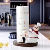 SJXHPLBX Kitchen Roll Holder Standing Paper Towel Holder Kitchen Roll Paper Cling Film Shelf Paper Towel Roll Dispenser for Cabinet Countertop Dining Room Kitchen Paper Roll Holder view 3