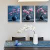 IHAYATE Set Of 3 Kitchen Pictures For Wall Large Canvas Wall Art Pink,black Pictures Farmhouse Wall Decor For Living Room Home Decorations-20x30cm(8x12in) x3 Framed view 2