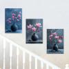 IHAYATE Set Of 3 Kitchen Pictures For Wall Large Canvas Wall Art Pink,black Pictures Farmhouse Wall Decor For Living Room Home Decorations-20x30cm(8x12in) x3 Framed view 3