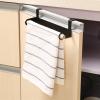 Kitchen Roll Holder Paper Towel Holder Under Cabinet, Wooden Tissue Hanger Accessories Over Door Cabinet Paper Roll Rack Towel Holder Home Organizer Tools Kitchen Paper Roll Holder(B) view 3