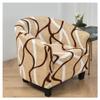 ZYANLING Armchair Slipcovers Stretch Club Chair Cover One Piece, Accent Tub Armchair Slipcover with Elastic Bottom, Barrel Chair Cover Furniture Protector for Living Room, Machine Washable view 1