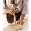 Kitchen Roll Holder Kitchen Paper Towel Holder - Desktop Creative Vertical Tissue HolderFree Standing Kitchen Roll Stand for Home Bedroom Bathroom Kitchen Paper Roll Holder(D) view 4
