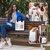 seclate Teacher Appreciation Gifts Tote Bag, Birthday Gift for Teachers Tote Bags for Women, Reusable Beach Bags for Travel Shopping Sports - B17 view 3