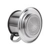 HomeLoft Basics Stainless Steel Coffee Drip Filter Maker Pot Infuse Cup, Coffee Dripper, Reusable Coffee Filter Coffee Maker for Home Office Camping(70ml), AM15SD0KWL6US view 3