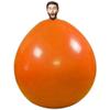72 Inch Giant Human Shaped Balloon for Weddings, Birthdays, and Events - Thick Latex Balloon Garland for Baby Showers, Wedding Photography, Party Decorations (Orange) view 1