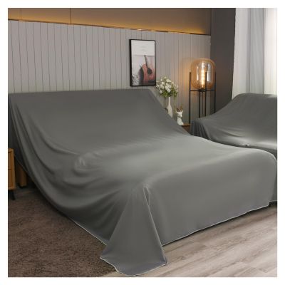 OREZAUQS Dust Sheets for FurnitureLarge dust SheetsDust CoverDust Covers for Furniture,Light Dust Sheet for Furniture (Dark Grey,3.5 * 6 m)