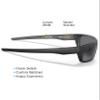Bowyer 1 Pair Replacement Nose Pads Compatible with Oakley M2 Frame OO9212 / XL OO9343 / Vented Sunglass-Black view 4