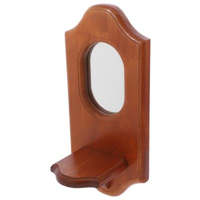 HOLIDYOYO Solid Wood Candle Holder Wall Decor Vintage Candlestick Black Hanging Candle Holder