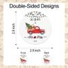 5 Year Anniversary Ornament 2026, 5th Anniversary Mr and Mrs Gifts for Couple, 5 Year Wood Wedding Gifts Keepsake for Home and Christmas Decorations view 2