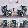 ZYANLING Armchair Slipcovers Wingback Chair Slipcover 2 Piece Wingback Chair Cover Spandex Wing Chair Slipcovers Wingback Armchair Slipcovers Covers with Elastic Bottom for Living Room Wingback Chair view 2