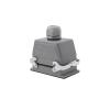QZLIBEFUD Heavy Duty Connectors HDC-HE-006 010 016 024 032 048 16A Screw Connection 500V Industrial Rectangular Aviation Connector Plug(HDC-HE-048-2) view 1
