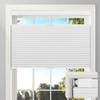 Sulugood No Drill No Tools Blackout Cellular Shades Top Down Bottom Up Cellular Blinds, Cordless Fabric Honeycomb Shades, Easy to Install Window Blinds for Home,Blackout-White,22" W x 78" H. view 1