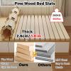 ZAQYCM Wooden Bed Slats Single/Double/Twin/King/Queen Size, Heavy Duty Bunkie Board Replacement Slats 200 180 150 135 120 100 80 CM, Horizontal Roll Bed Mattress Foldable(WxL 100x200cm(40"x78.7")) view 3