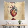 WZYWHJ human anatomy heart chart Pattern Indoor Decor Tapestry 60x51 in : Soft, Quality and lightweight Suitable for wall hanging tapestries view 4