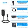 Universal Lift Chair or Power Recline Adapter Kit - 29V 2A AC/DC Switching Power Supply with 8.2 Feet Cord view 4