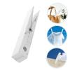 PRETYZOOM 3pcs Jumbo Wooden Towel Clip Rack Vintage Giant Clothespin for Bathroom Decor Non- Clothes Holder Space-Saving Design for Bath Towels Living Room Kitchen Hotel view 4