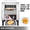 Electric Restaurant Toaster, With 4 Non-Slip Balancing Feet And Porous Heat Dissipation Design, For Hamburger Crust, Bagel,300 view 2