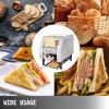 Electric Restaurant Toaster, With 4 Non-Slip Balancing Feet And Porous Heat Dissipation Design, For Hamburger Crust, Bagel,300 view 4