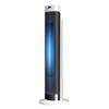 ASSYA Electric Fan with Remote Control, Bladeless Tower Fan Floor Fan, Oscillating Table Bladeless Cooling Fan, Three Wind Speeds, 7-Hour Timer view 1
