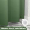 HNBFKD Shower Curtain Cloth Ombre Shower Curtain with Shower Curtain Hooks Shower Curtain Rustic Farmhouse Bathroom Shower Curtain 63x75in(WxH) view 3