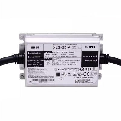 1PC XLG-25-A 22 to 54V 0.25 to 1.05A 25W Constant Power Mode LED Driver