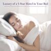 jaycorner Queen Size Soft Breathable Bed Sheets Set - 4 Piece 1000-TC Long-Staple Cotton, Luxury Hotel Bedding Sheets and Pillowcases, with 10-12" Deep Pocket Snug Fit (Solid, Chocolate) view 4