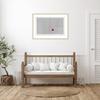 Amanti Art Framed Wall Art Print 29x41 Grey drawing fifty seven by Alex Dunn, Abstract Wall Art, Modern Contemporary Decor, X-Large Poster Painting Artwork for Living Room, Bedroom, Bathroom, Kitchen view 4