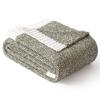 MIULEE Super Soft Throw Blanket for Couch, Olive Green Cozy Fluffy Warm Blankets Lightweight Knit Throw Blankets for Sofa, Bed, Chair, Living Room, Camping, Picnic, 60 x 80 inch view 2