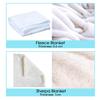 TeesReal Personalized to My Daughter Gifts from Mom Dad Blanket Elephant Never Forget How Much I Love You Daughter Birthday Gifts Graduation Christmas Fleece Blanket (60 x 80 in Adult Size) view 4