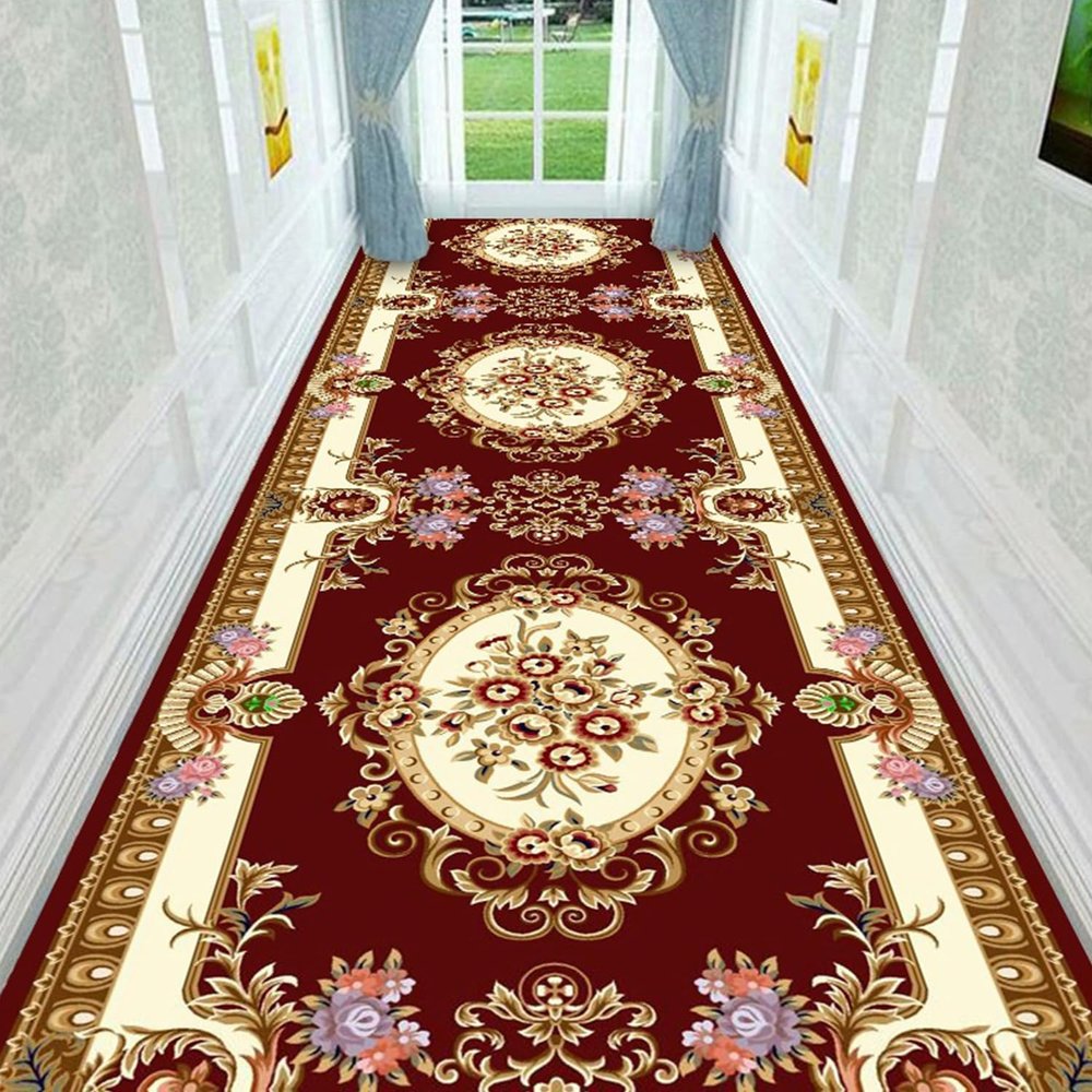 3x5ft Non-Shedding Hallway Runner Rug with Rubber Backing Shaggy Soft Laundry Rug Runner, Non Slip Entryway Mat, Washable Farmhouse Kitchen Area Carpet for Bathroom and Bedroom