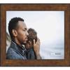 Poster Palooza 10x13 Frame Gold Antique Copper Solid Wood Picture Frame | 1.25 Inch Moulding Width | with UV Acrylic Plexiglass, Foam Board Backing & Hardware Included view 1