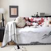 XBYZWM Couch Cover Printing Sofa Covers Sofa Slipcover with Tassel Couch Protector Furniture Covers for Dogs Living Room (Printing Sofa Cover A, X-Large(71"x134")) view 2