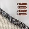 XBYZWM Couch Cover Printing Sofa Covers Sofa Slipcover with Tassel Couch Protector Furniture Covers for Dogs Living Room (Printing Sofa Cover A, X-Large(71"x134")) view 4