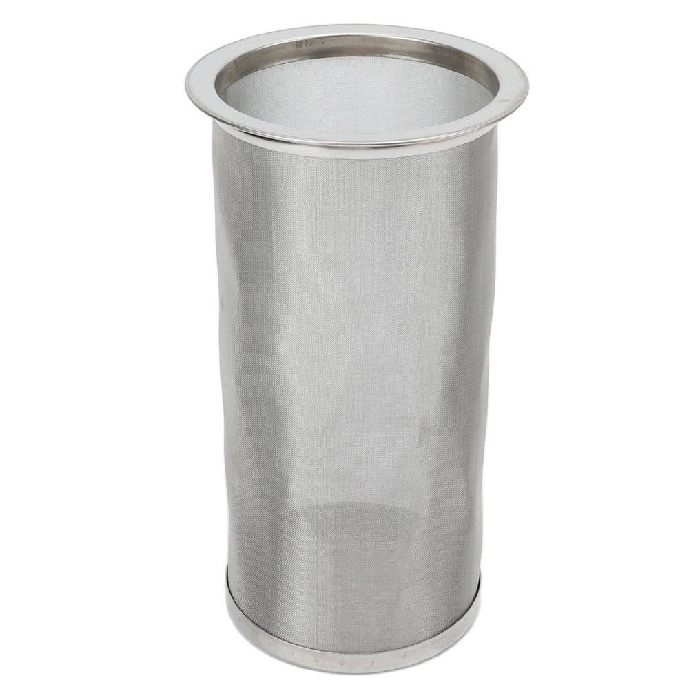 Lybunair spotless Steel Cold Brew Coffee Maker Strainer for Wide Mouth Jars, Fine Mesh Reusable Filter for Iced Coffee, Tea, and Juice (8 * 21cm)