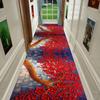 2ft3inx4ft Non Slip Hallway Runner Rug with Rubber Backing Soft Fuzzy Washable Low-Pile Carpet, Non-Shedding Stain Resistant Kitchen Mat for Laundry Living Room view 1