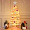 Remote Control&Timer 3 Ft Pink Christmas Tree with 50 Warm Lights 8 Mode view 4