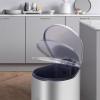 FURUIM2024M Dustbin Fingerprint Resistant Stainless Steel Trash Can, Hands Free Kitchen Trash Can with Soft Close Lid, Foot Pedal and Inner Bucket for Home Office Kitchen Bin(50L), jinyi2016SHOP-1998 view 4