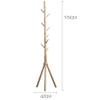 Coat Rack Vertical Coat Rack Home Clothes Rack Coat Bag Hat Bedroom Storage Display Shelf Living Room Bedroom Coat Hanger Creative Wooden Floor Coat Rack view 2
