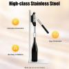 Stainless Steel Manual Pressure Corker, 2 POM Wine Bottle Corking Inserting Stopper Tool Cork Wine Bottle Corking Durable Corking Machine for Home Brewing Hotels Party view 3