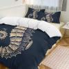 Natural Duvet Cover Queen - Super Soft Microfiber 3 Pieces Bedding Set with Zipper Closure And Corner Ties, Underwater Breathable Textured Comforter Cover, 1 Duvet Cover & 2 Pillow Shams for Home Do view 1