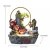 House Decorations Alpine Flowing Water Ornaments to Attract Wealth, Living Room Fish Tank Decorations, Desk Rockery, Desktop Fountain Desk Fountain view 2