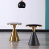SENBAILU Sofas Sofa Side Table, Small Round Table, Small Coffee Table, Living Room Bedside Table, Simple Slate Corner Table Sofas for Living Room(A), 50*59cm view 4