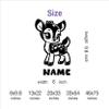 Baby Wall Stickers - Personalized Name Decal - Kids Wall Decals - Baby Boy Nursery Decals - Nursery Wall Decal - Nursery Wall Stickers view 4
