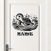 Animal Wall Decals - Baby Room Wall Decals Name - Name Wall Stickers for Kids Personalized - Name on Wall Decor Boy view 3
