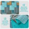 BEDISELY Cotton Bedspread King Quilt Set Boho Patchwork Bedding Set Farmhouse King Quilt 3-Piece Lightweight Reversible Bed Coverlet with 2 Floral Pillowcases for All Seasons (98x106) view 3