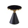SENBAILU Sofas Sofa Side Table, Small Round Table, Small Coffee Table, Living Room Bedside Table, Simple Slate Corner Table Sofas for Living Room(B) view 1