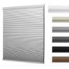 HOTSOON Cordless Cellular Shades for Windows Blackout Honeycomb Blinds Easy to Install Noise Reduction Thermal Insulated for Home, Blackout-White, 63" W x 64" H view 1