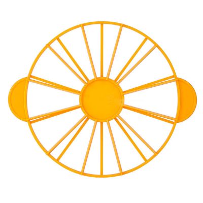 Cake Portion Marker,Round Cake Cutter Slicer,Food Grade Plastic Cake Divider,10/12 Piece Bread Cake Equal Portion Marker Slicing Baking Tool for Baking Pastry and Cheese Cake (Yellow 126g/4.4oz)280))