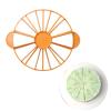 Cake Portion Marker,Round Cake Cutter Slicer,Food Grade Plastic Cake Divider,10/12 Piece Bread Cake Equal Portion Marker Slicing Baking Tool for Baking Pastry and Cheese Cake (Yellow 126g/4.4oz)280)) view 4