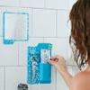EDCWDTYYEC Toothbrush Holder Silicone Toothbrush Toothpaste Holder Rack Cup Storage Bathroom Organizer Mirror Shower Multifunction Bathroom Supplies Tools Racks(Sky Blue) view 4